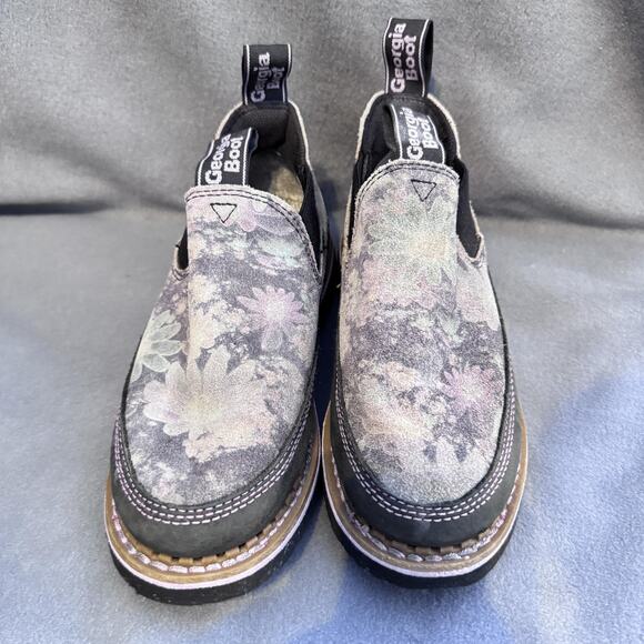 Georgia Boot Shoes Womens Size 6 Floral Romeo Slip On Georgia Giant GB00253 - Picture 5 of 11